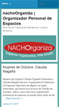Mobile Screenshot of nachorganiza.com